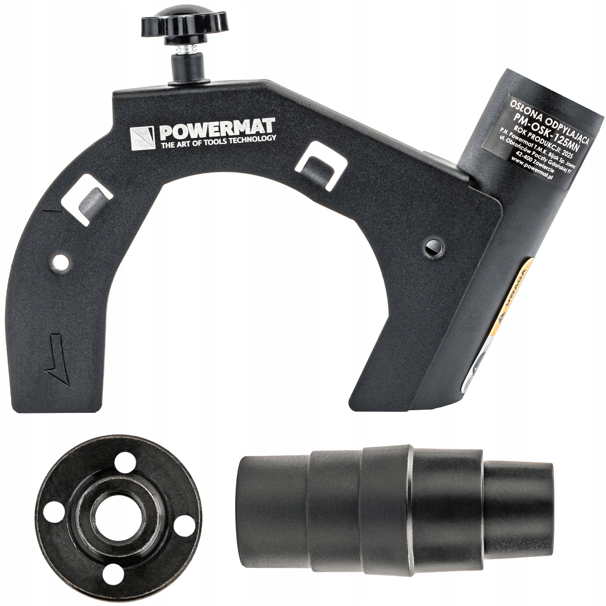 COVER SUCTION DUST ATTACHMENT FOR ANGLE GRINDER 115-125 MM