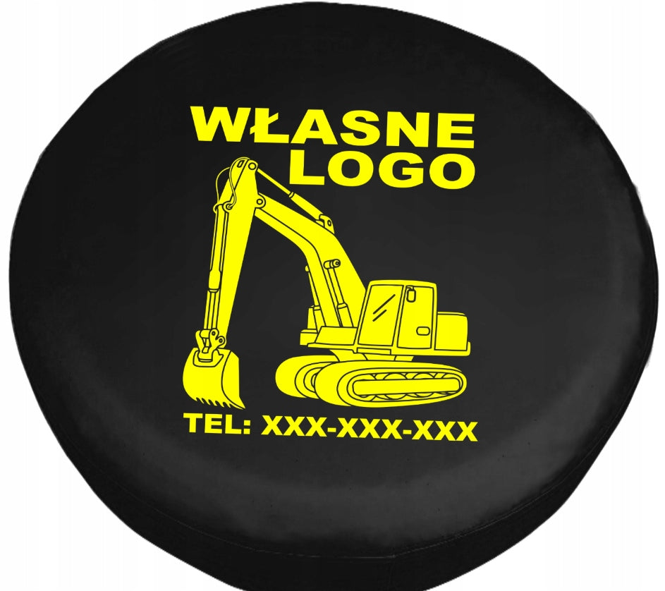 COVER cover for spare wheel YOUR own LOGO 36 colors