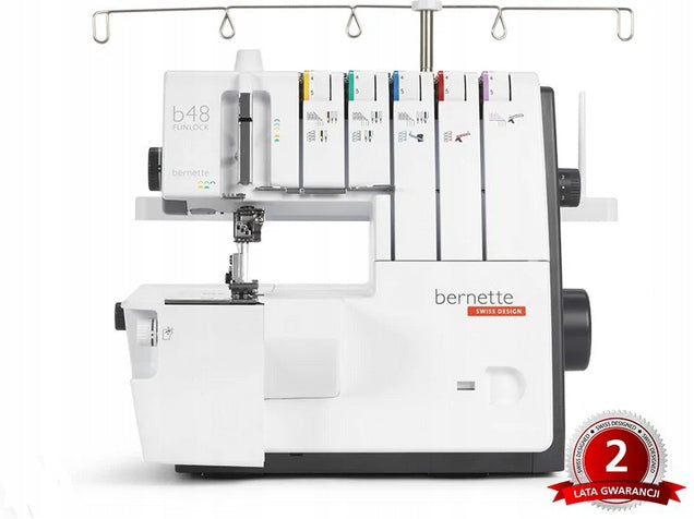 COVERLOCK OVERLOK HOME 5-THREAD RENDER BERNETTE b48 FUNLOCK Packaging status original