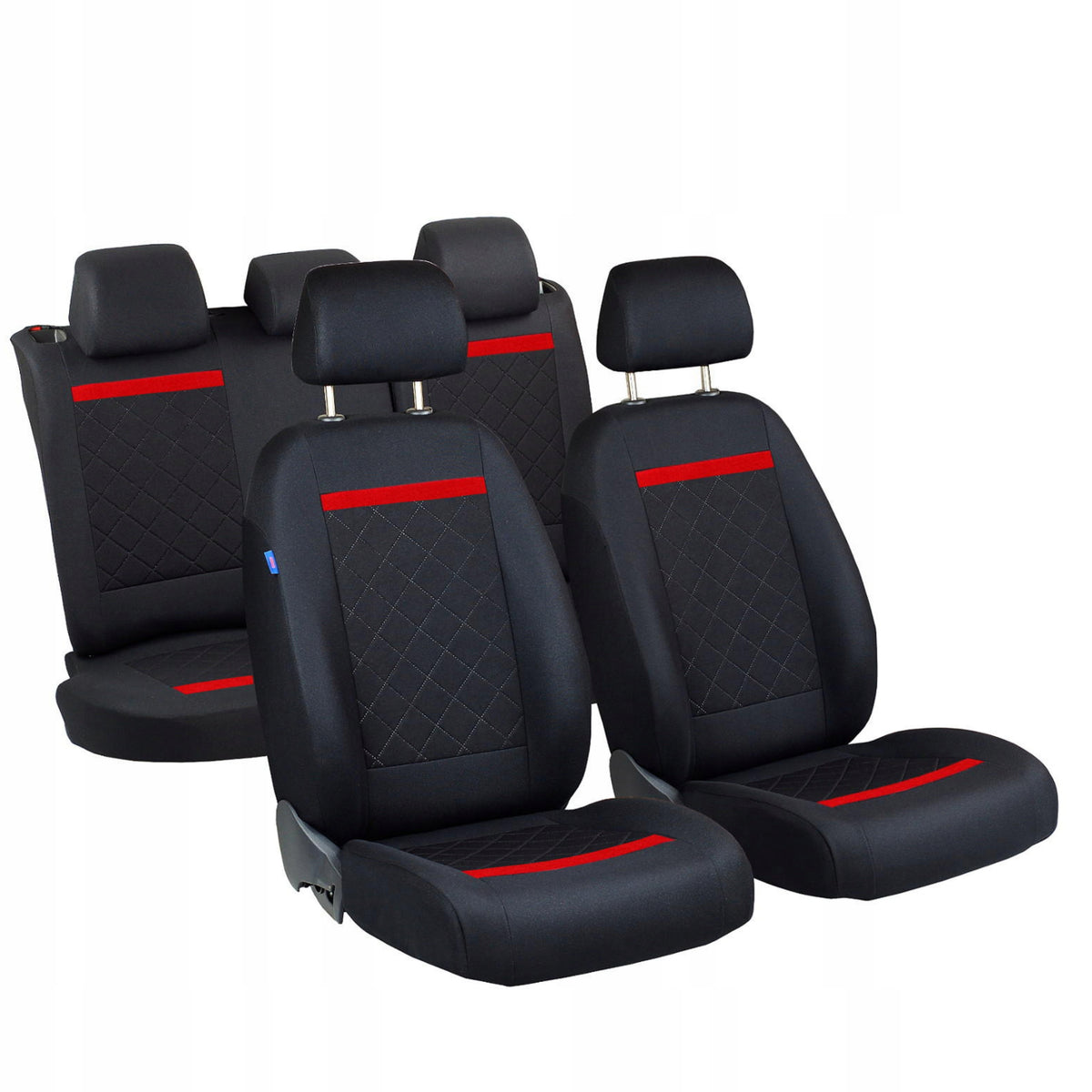 COVERS UNIVERSAL SET SUITABLE FOR OPEL CORSA C 00-06 Additional features seams/holes for airbags