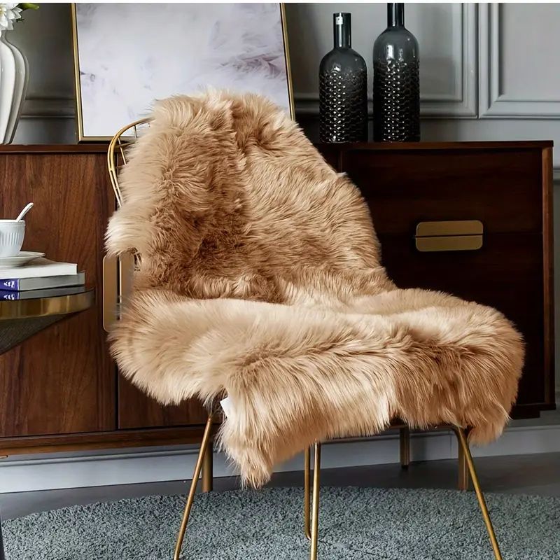 COZY LARGE SHAGGY RUG 60x180 DENSE FAUX FUR Manufacturer code shaggy carpet 118563-582-BEIGE