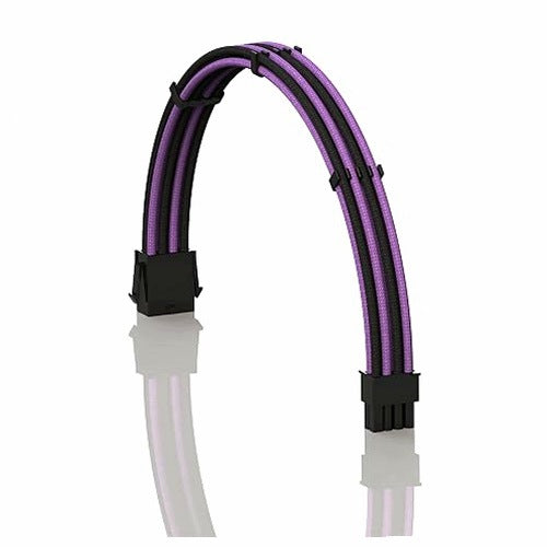 CPU POWER CABLE 8 PIN 4+4 ATX 50CM DOG EXTENSION BRAIDED FOR HOME