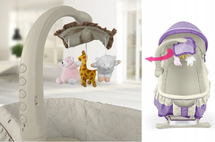 CRADLE MILLY MALLY MELODY LUX 4in1 +PILOT +BEDDING Brand Milly Mally