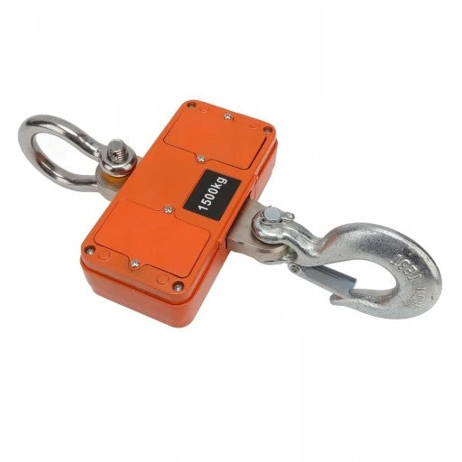 CRANE HOOK SCALE 1500KG 1,5T WAREHOUSE ELECTRONIC HANGING AGRICULTURAL Accuracy 500 g