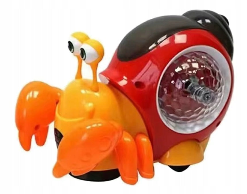 CRAWLING CRAB INTERACTIVE SOUND LED CRAWLING TOY FOR BABY 3+
