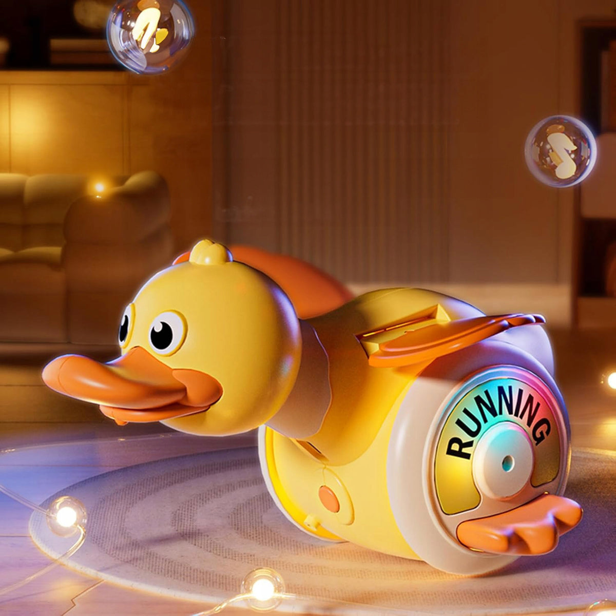 CRAWLING DUCK INTERACTIVE TOY FOR KIDS WITH CRAWLING MUSIC Manufacturer code 898989768989TT
