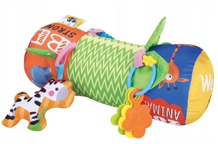 CRAWLING ROLLER pillow for BABIES ROLLER rattle teether tags Manufacturer code 4903275312976