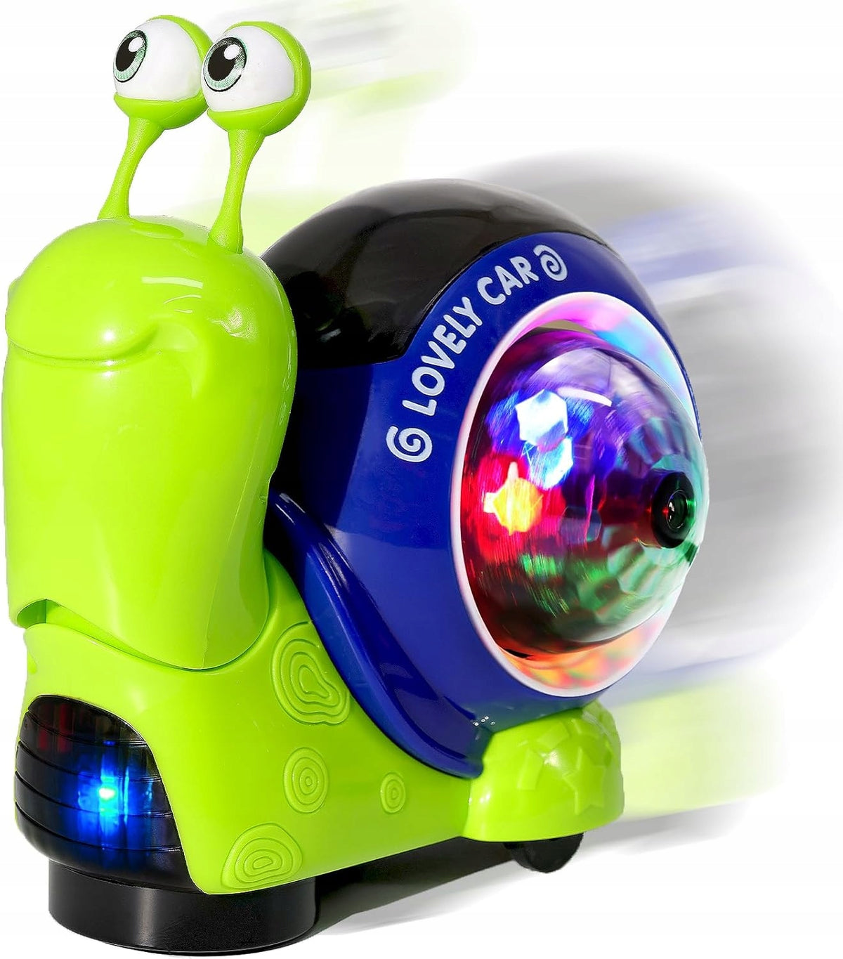 CRAWLING Snail INTERACTIVE WALKING TOY FOR KIDS and LED