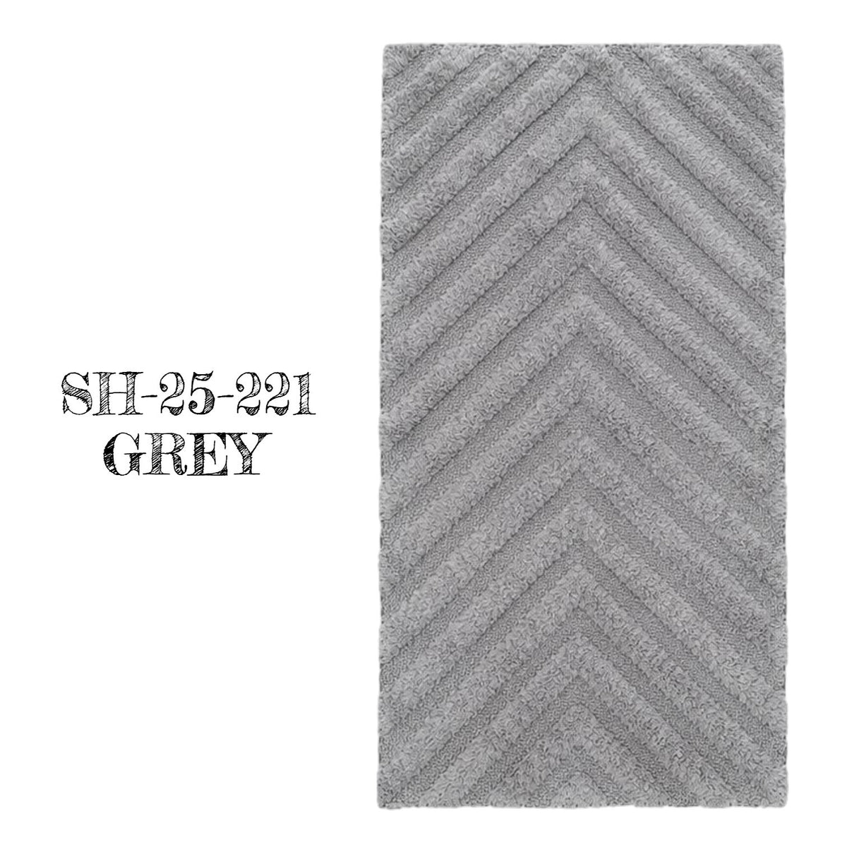 CREAM BATHROOM RUG 60x100 CM COTTON SOFT PRACTICAL Brand Sindbad
