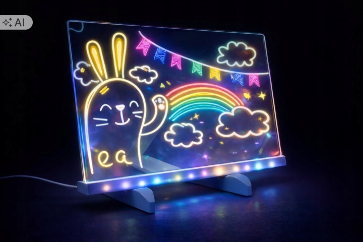 CREATIVE EDUCATIONAL LED DRAWING BOARD FOR KIDS + FREEBIE 7 PENS Manufacturer code Tablica