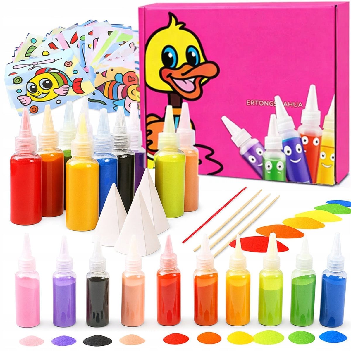 CREATIVE SAND PAINTING SET FOR CHILDREN PAINTING PICTURES