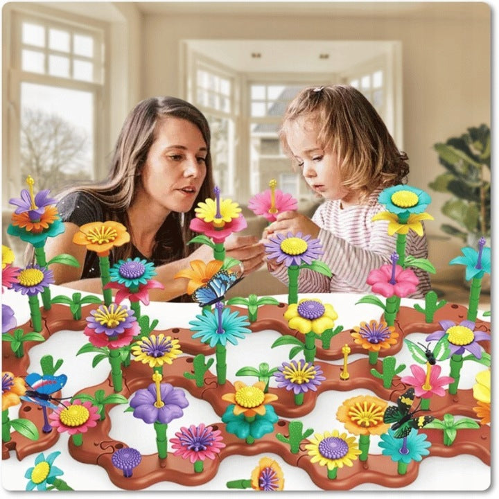 CREATIVE SET Building Blocks FLOWERS for Building a GARDEN 272 el. Manufacturer code 5908204490809
