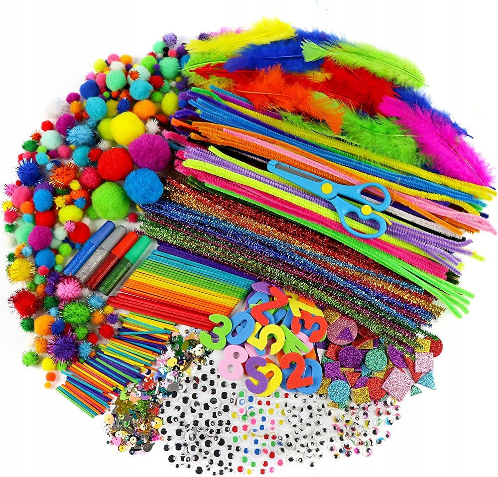 CREATIVE SET FOR CHILDREN ARTISTIC ART Kind velcros