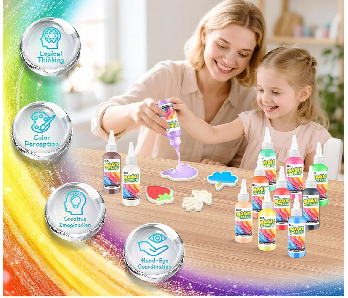 CREATIVE SET FOR CHILDREN EDUCATIONAL GEL MAGIC WATER FIGURINES DIY Manufacturer code ZESTAW DLA DZIECI EDUKACYJNY ŻELOWE MAGICZNE