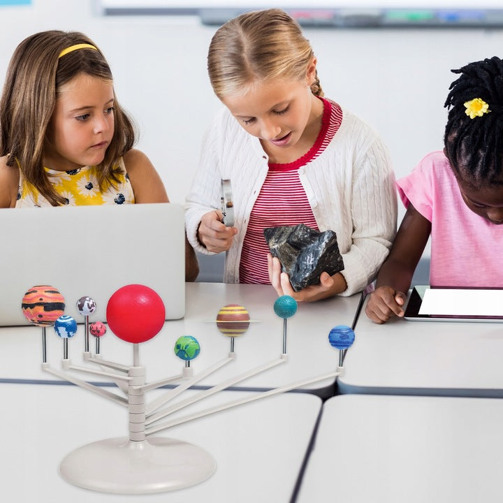 CREATIVE SET FOR PAINTING SOLAR SYSTEM EDUCATIONAL MODEL PLANET 3D Brand KIK