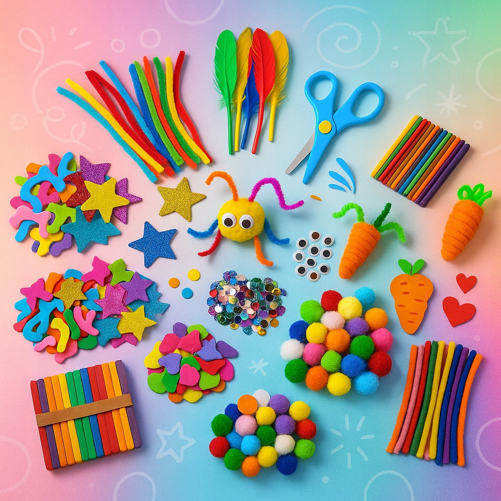 CREATIVE SET PLASTIC Artistic Crafts Children's Day DIY Idea Packaging status original