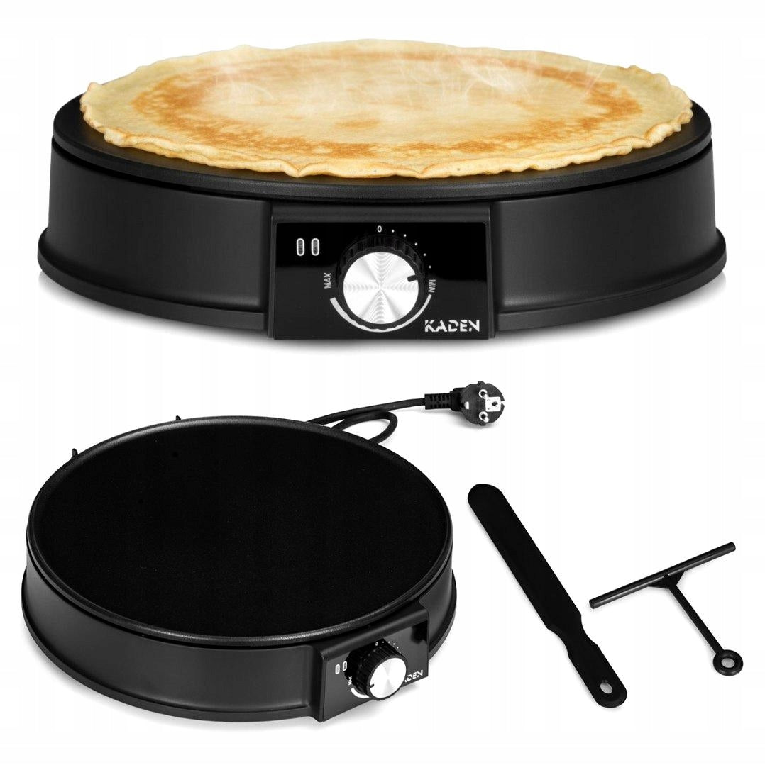 CREPINO ELECTRIC PANCAKE MAKER, 1200W, 30CM, CADENCE, TEFLON, ACCESSORIES