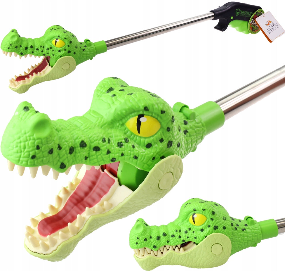 CROCODILE grabber CATCHER paw handle GRIPPER gun EDUCATIONAL TOY