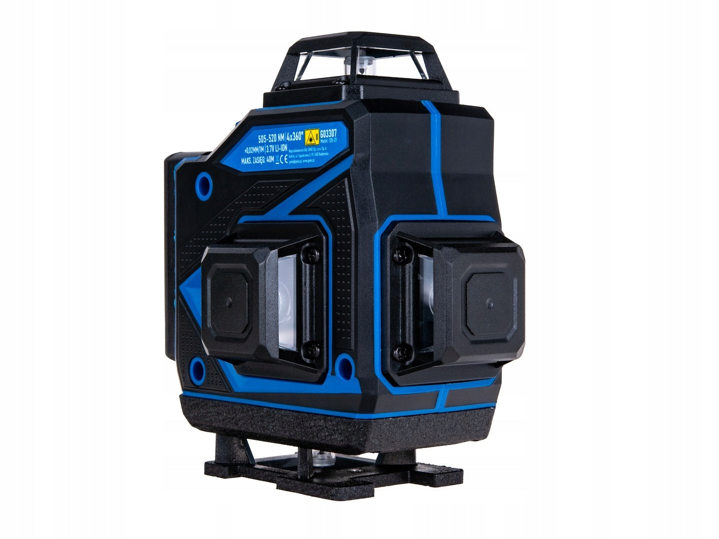 CROSS LASER 360° 4D BEAM GREEN + 2XAKU + SUITCASE + ACCESSORIES GEKO Measurement accuracy (+/-) 0 mm