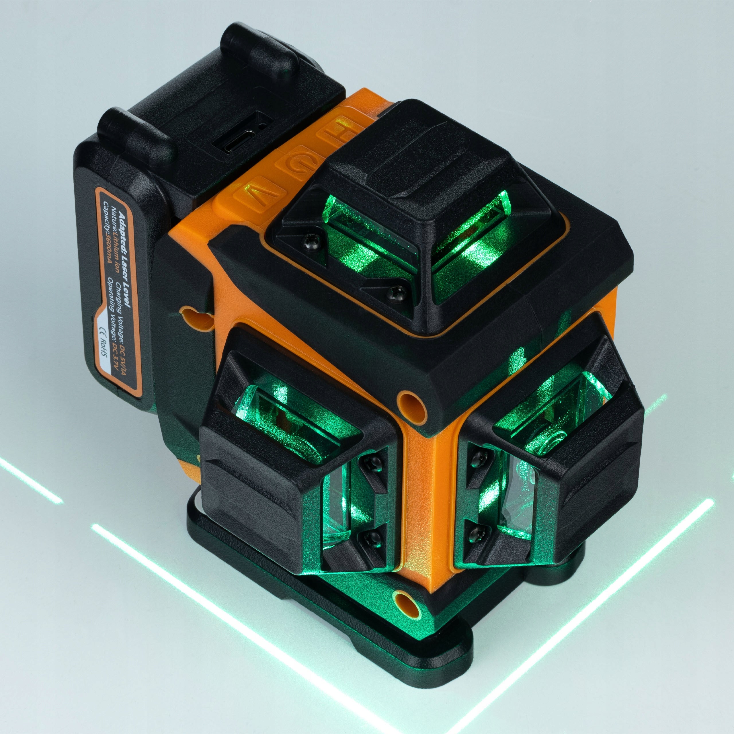 CROSS LASER LEVEL 360 16L DETERMINATION OF BEVELS 2x AKU PLATFORM PILOT Model Animal Pro Hawk RAPH 16L