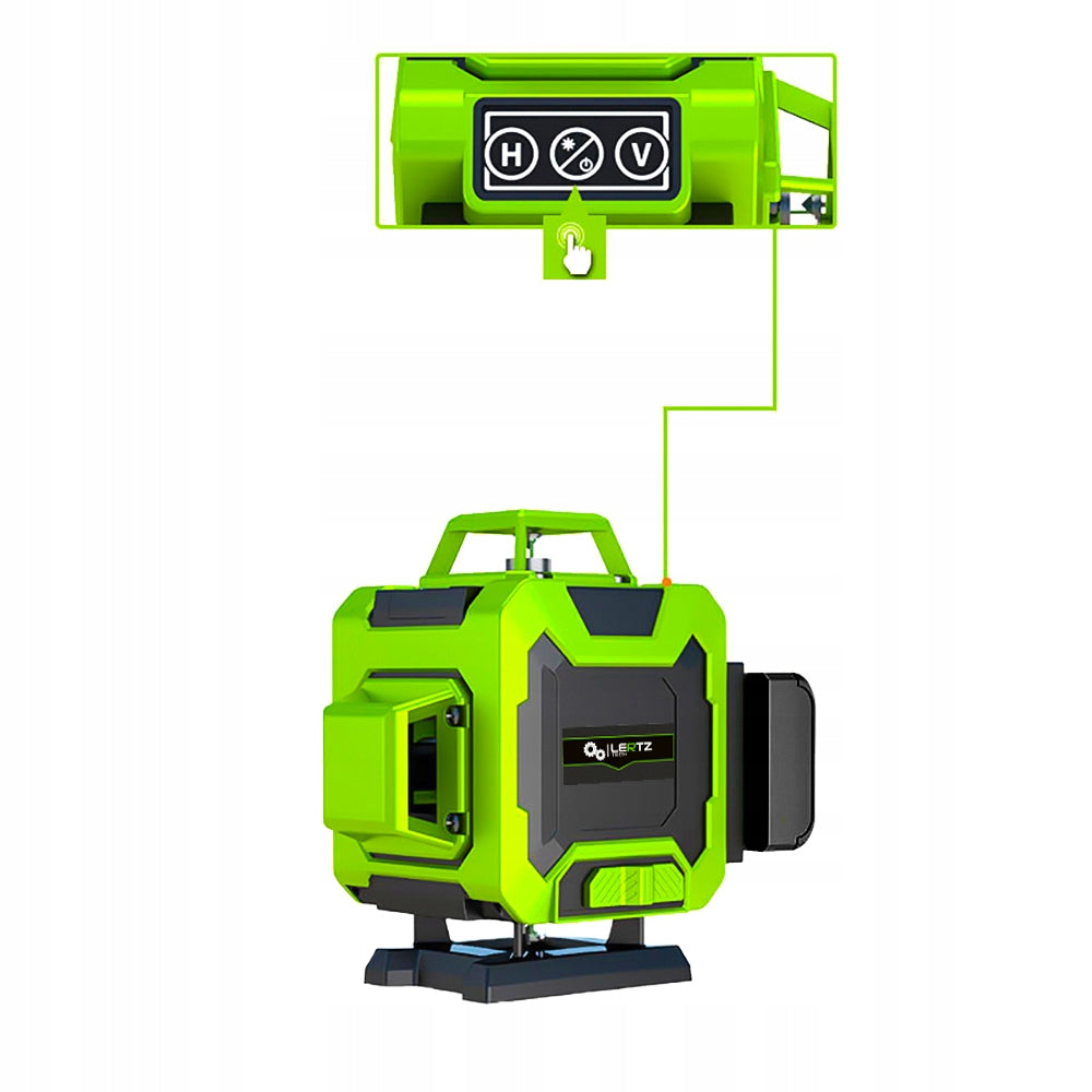 CROSS LASER LEVEL 360 SELF LEVELING 2xAKU 16 L Measurement accuracy (+/-) 1 mm