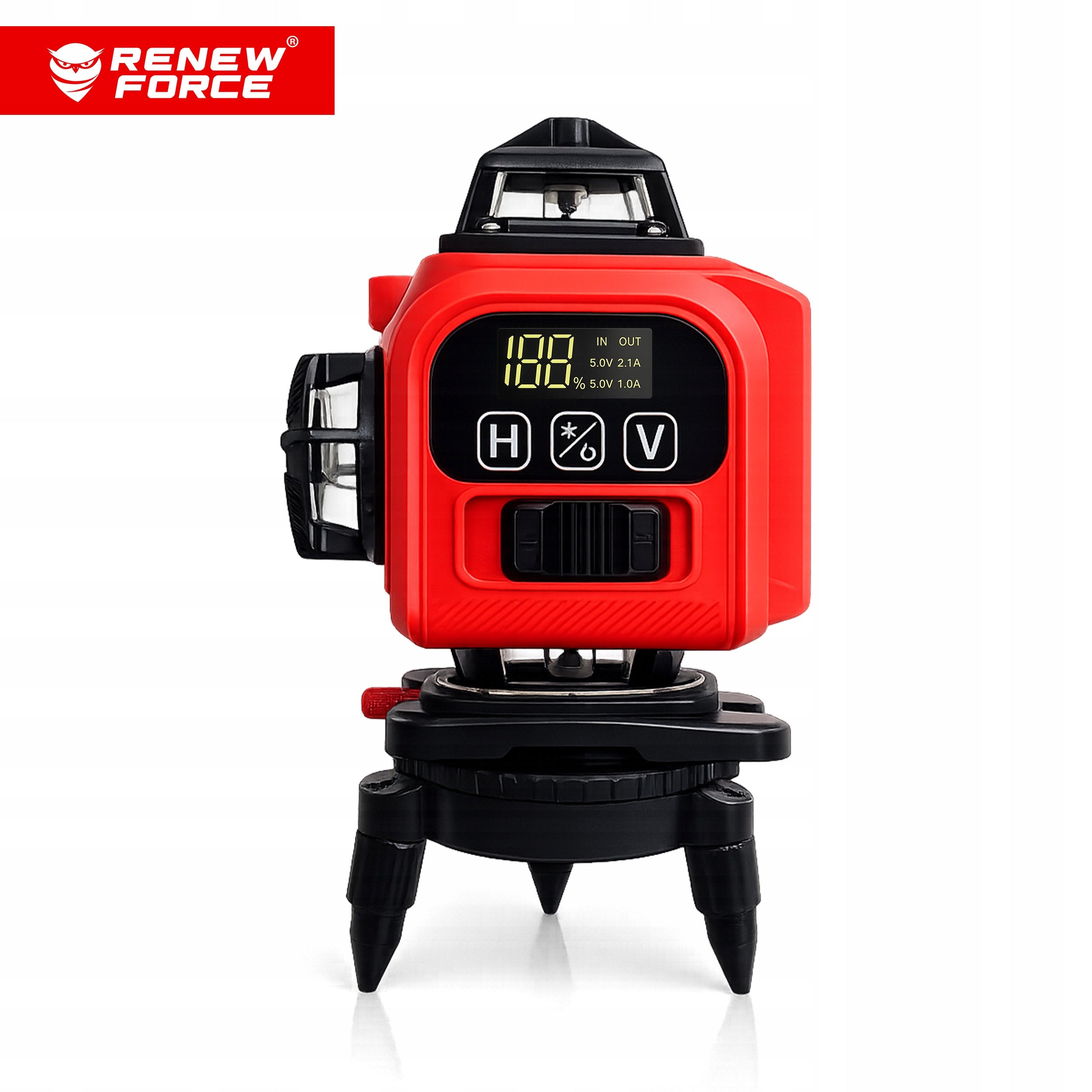 CROSS LASER LEVEL 4D PLANE GREEN 360 16 LINES Model PRECYZYJNA DŹWIĘKOWA ZESTAW WALIZKA TRIPOD MAGNES