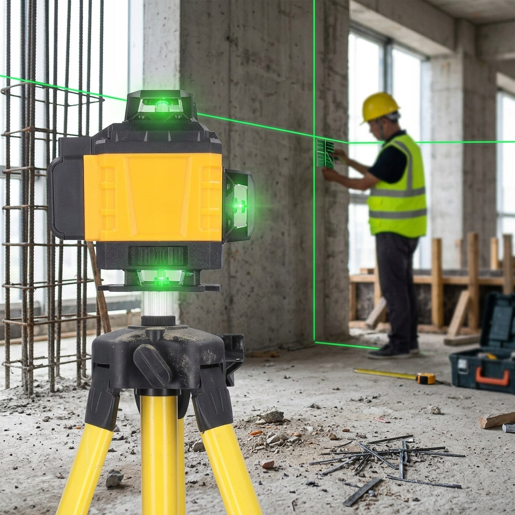 CROSS LASER STRONG LASER LEVEL WITH LCD 16 LINE 360 PRO Maximum working range 20 m