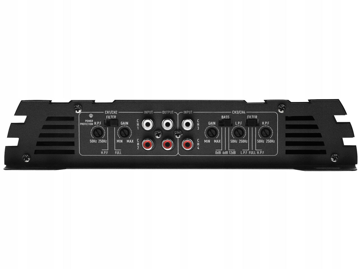 CRUNCH GPX1200.4 Class AB 4x80W RMS 4ohm / 2x300W RMS 4ohm + XTREME sticker Brand Xtreme