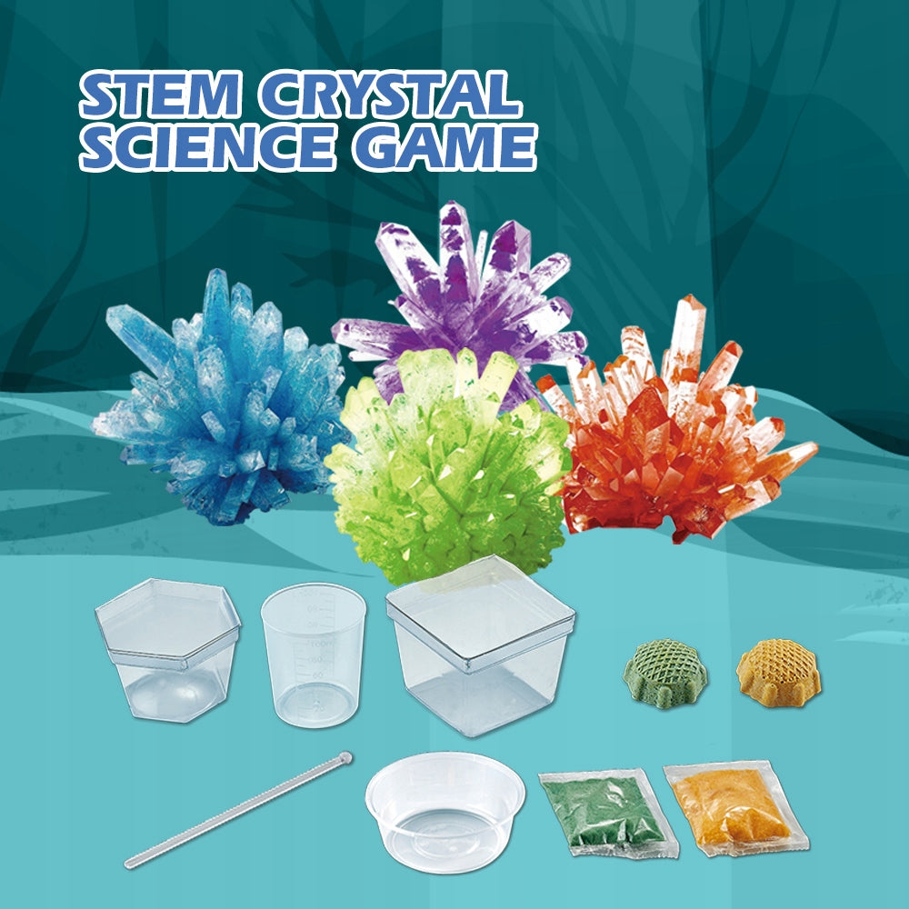 CRYSTAL BREEDING CRYSTALS EDUCATIONAL SET SCIENTIFIC EXPERIENCE Kind chemistry kits