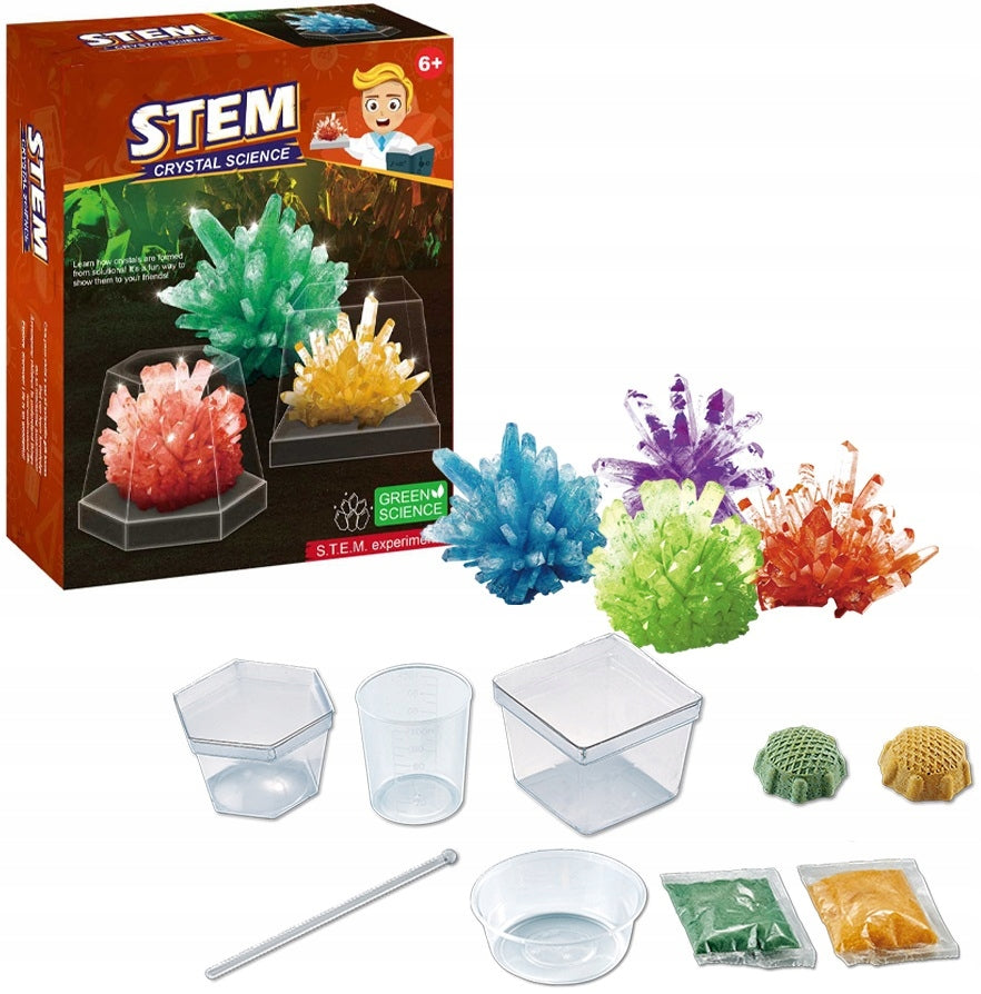 CRYSTAL BREEDING CRYSTALS EDUCATIONAL SET SCIENTIFIC EXPERIENCE Packaging status original
