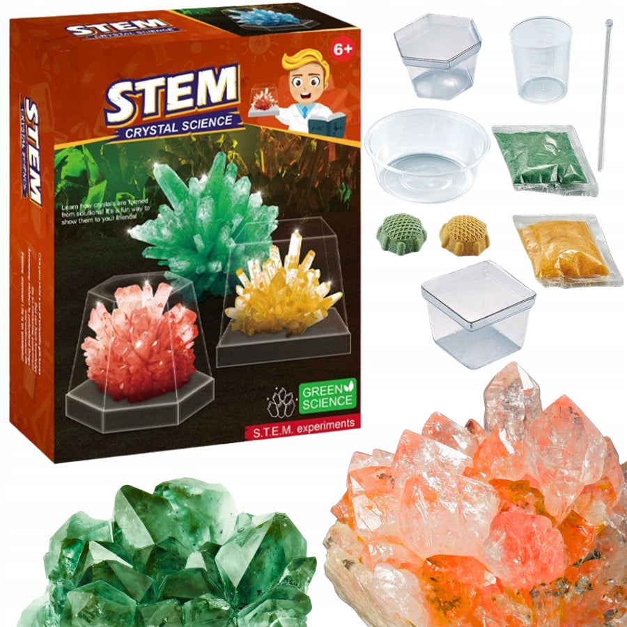 CRYSTAL BREEDING CRYSTALS EDUCATIONAL SET SCIENTIFIC EXPERIENCE