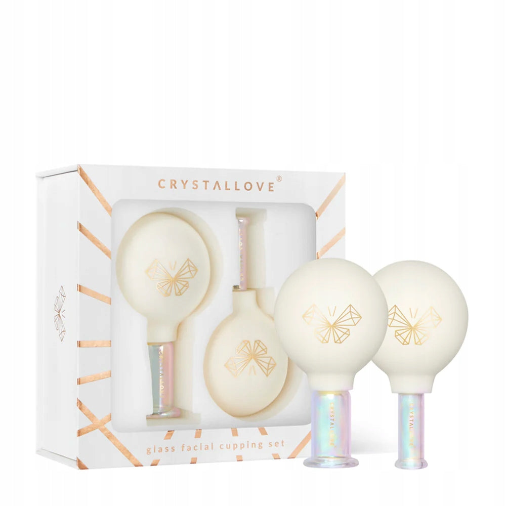 CRYSTALLOVE Glass bubbles for face, neck and cleavage massage