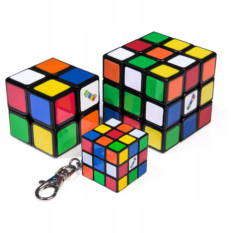 CUBE RUBIKA PUZZLE GAME FAMILY SET 3PCS PUZZLE ORIGINAL 3X3 Manufacturer code 6064015