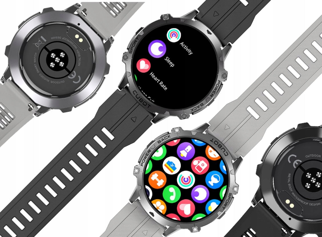 CUBOT X3 AMOLED SMARTWATCH MEN'S WATCH TALK ARMORED WATERPROOF Brand Cubot