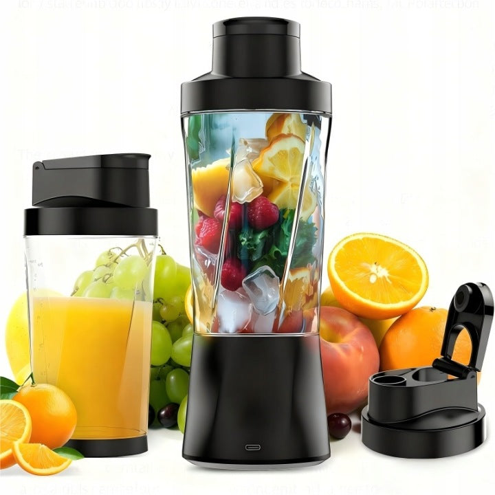 CUP BLENDER FOR SMOOTHIE COCKTAILS HANDHELD Wireless USB PORTABLE