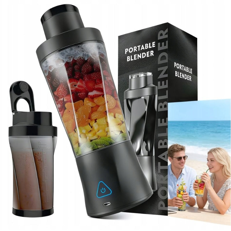 CUP BLENDER FOR SMOOTHIE COCKTAILS HANDHELD Wireless USB PORTABLE