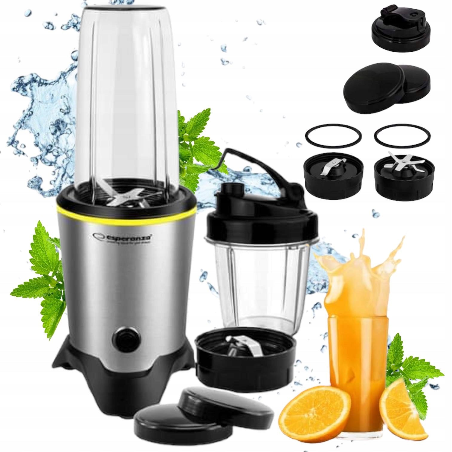 CUP BLENDER FOR SMOOTHIE COCKTAILS ICE CRUSHING 1000W 2 CUPS Manufacturer code EKM028