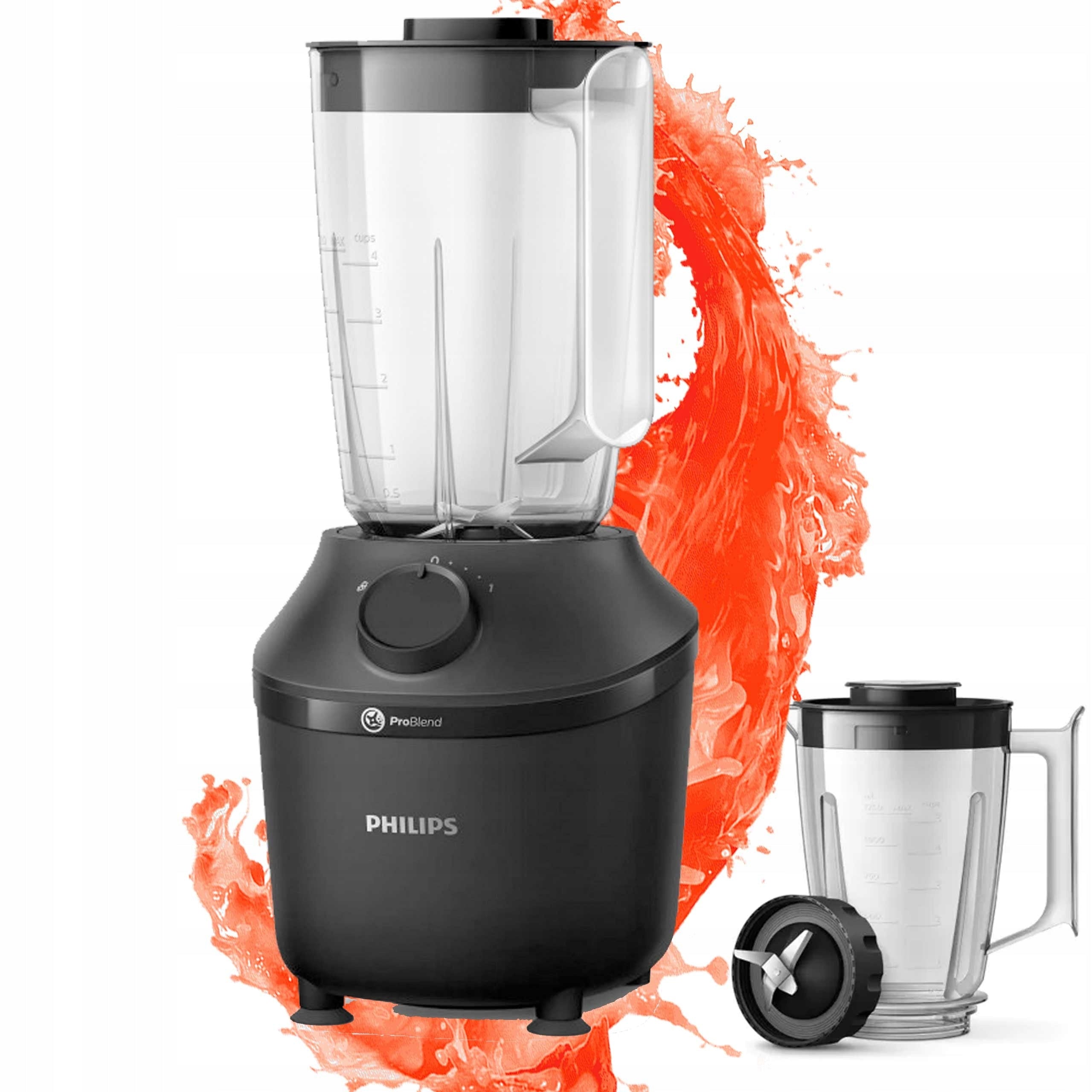 CUP BLENDER WITH ICE CRUSHING FUNCTION PHILIPS HR2191/01 600W Packaging status original