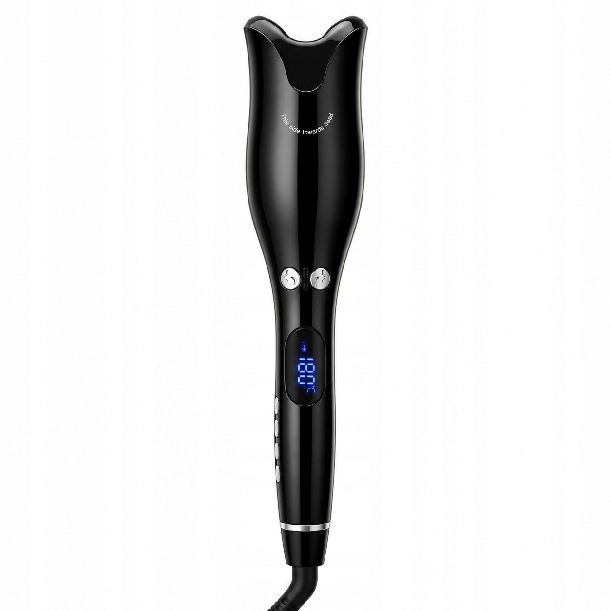 CURLING IRON AUTOMATIC CERAMIC SPIN CURL LCD ADJUSTMENT 80-210°C AUTO OFF Packaging status original