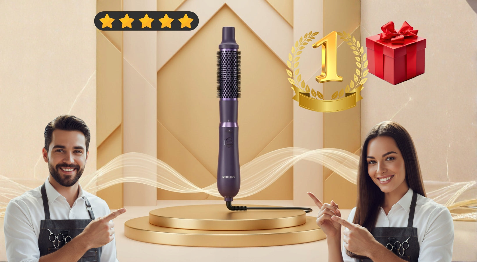 CURLING IRON HAIR DRYER PHILIPS CERAMIC WITH IONIZATION DRYER SOLID EAN (GTIN) 8592218045611