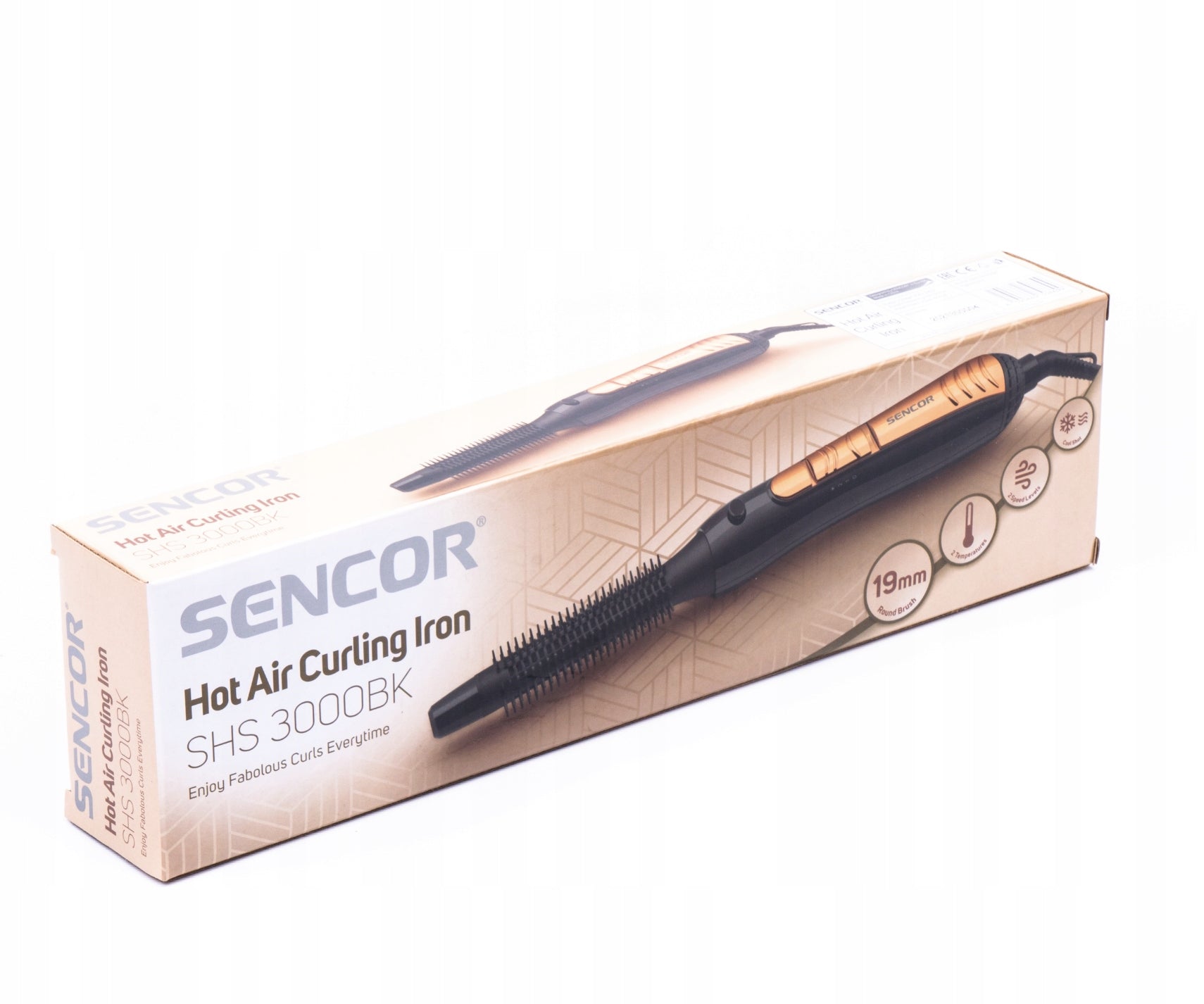 CURLING IRON HAIR DRYER TEMPERATURE CONTROL ROTATING COLD AIR SUPPLY Manufacturer code do włosów dla kobiet suszarko-lokówka