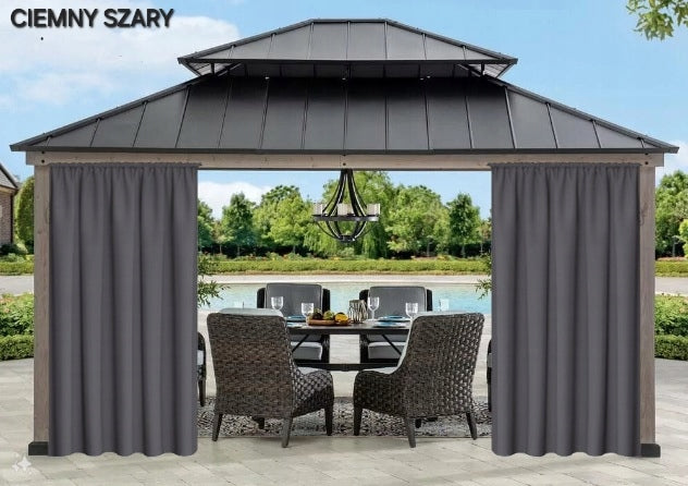 CURTAINS WATERPROOF garden outdoor curtain for terrace pergola 155x230 EAN (GTIN) 5906638162057