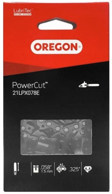 CUTTING CHAIN OREGON POWERCUT .325" 1,5 MM 78 LINKS 21LPX078E Brand Oregon
