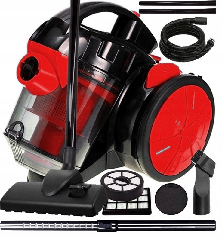 CYCLONE BAGLESS VACUUM CLEANER 4000W HEPA FILTER LIGHT STRONG