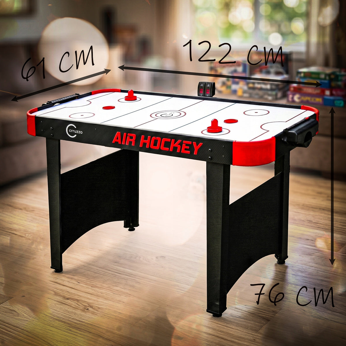 CYMBERGAJ AIR HOCKEY XXL HOCKEY TABLE Large 122x61x76 cm AIR HOCKEY Packaging status original