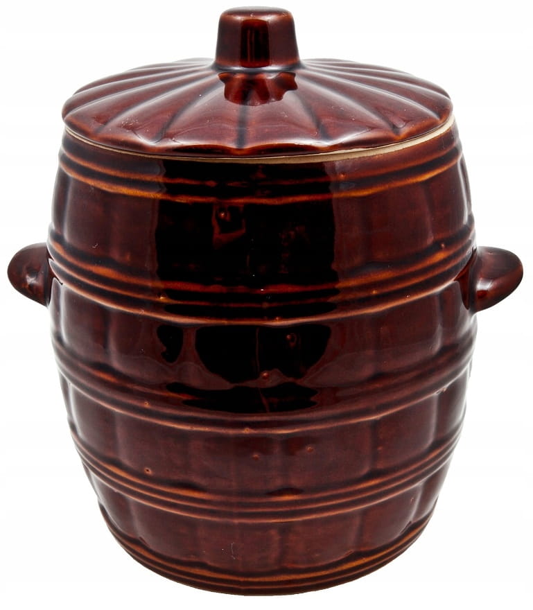 Cabbage pickling barrel cucumbers pot stoneware for lard 5L Packaging status original