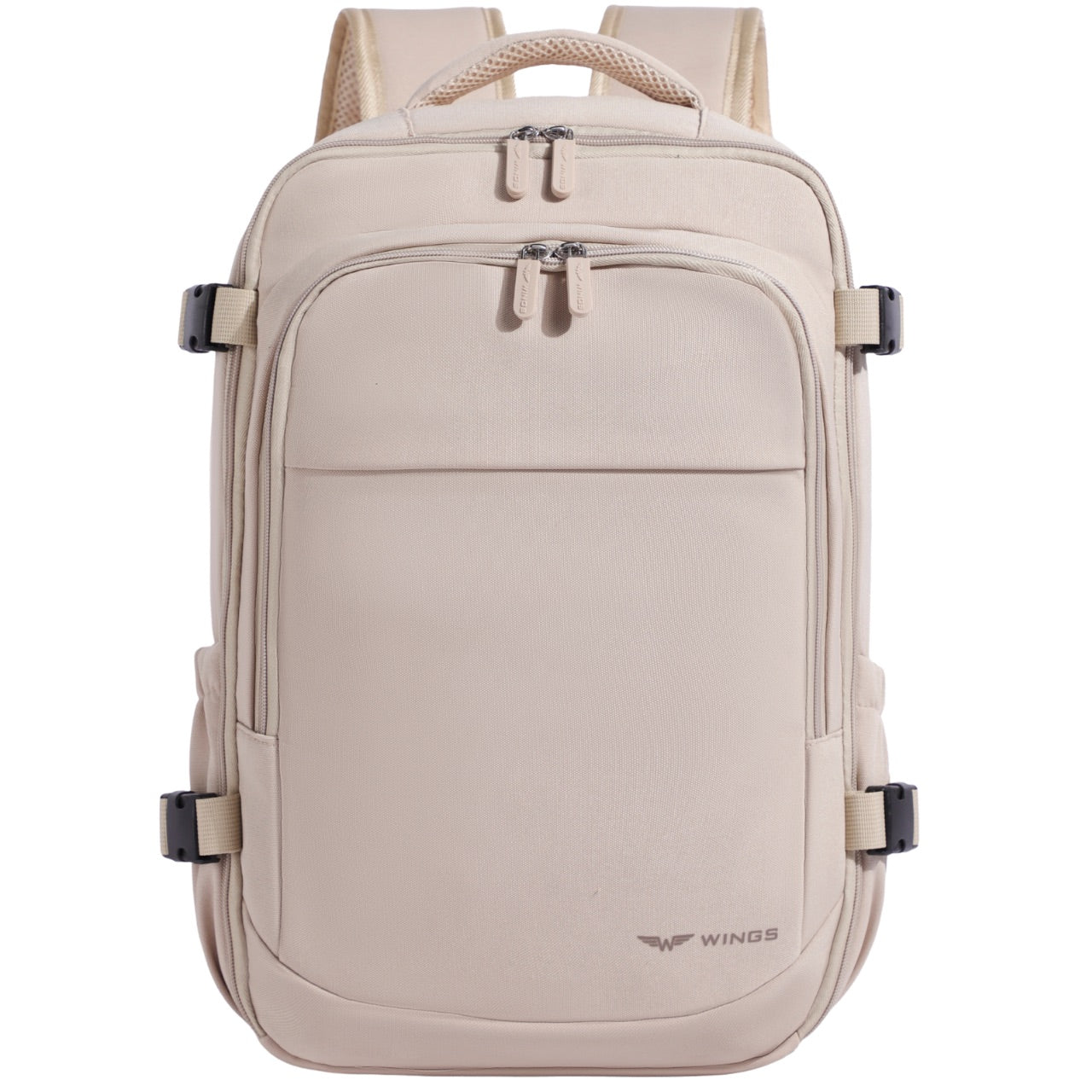 Cabin backpack WINGS hand luggage for aircraft lightweight durable stylish Manufacturer code CBP002-KHAKI
