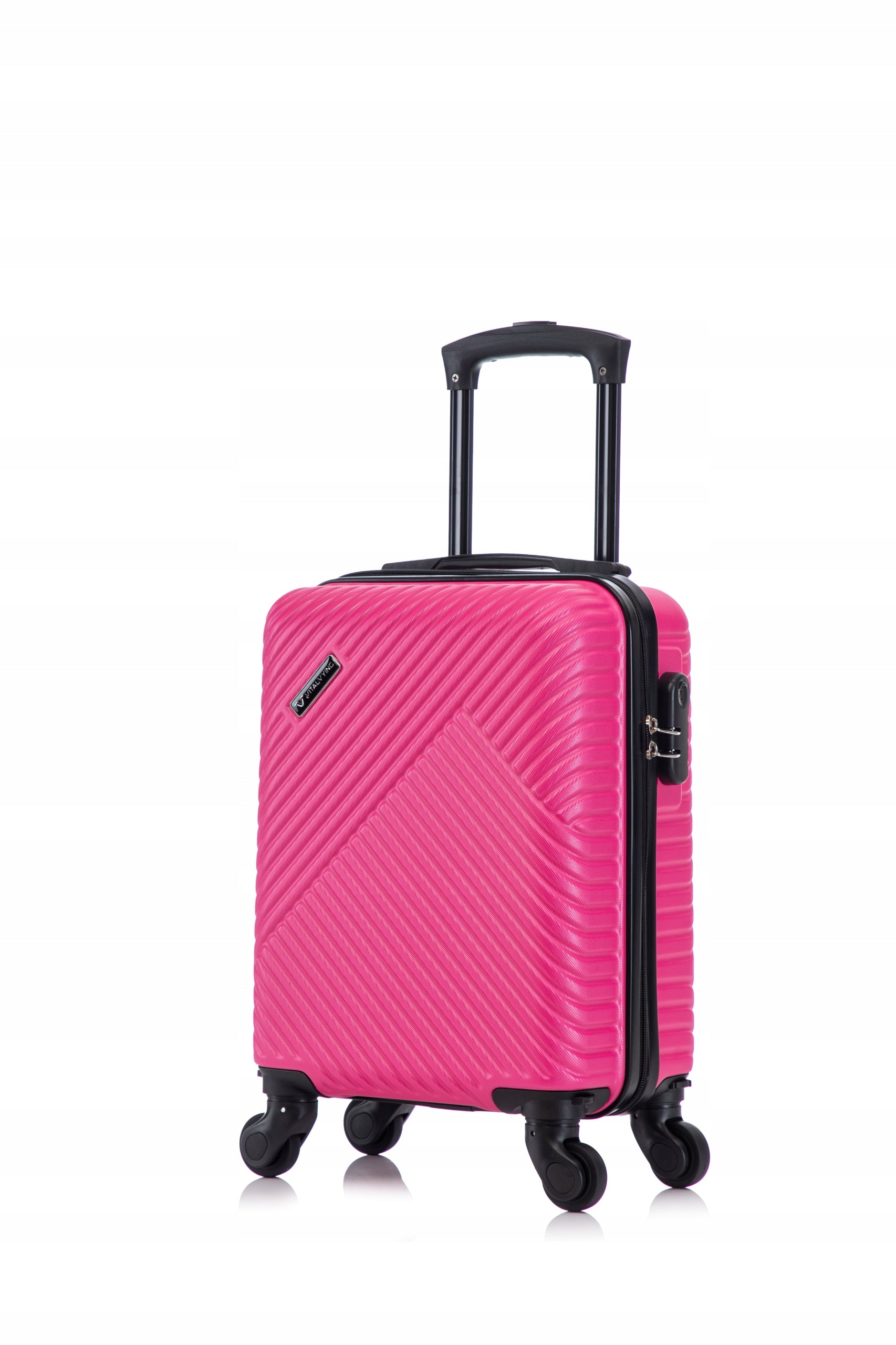 Cabin case 40x30x20 ABS carry-on luggage 4 wheels Ryanair Wizzair Packaging status original