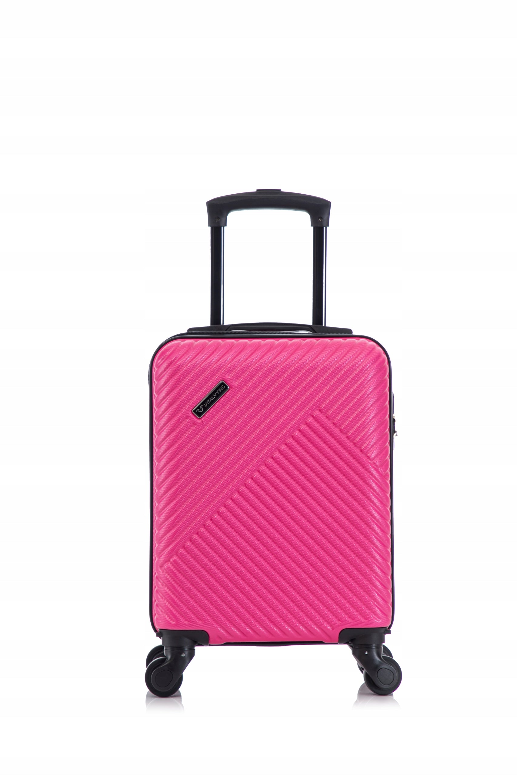 Cabin case 40x30x20 ABS carry-on luggage 4 wheels Ryanair Wizzair