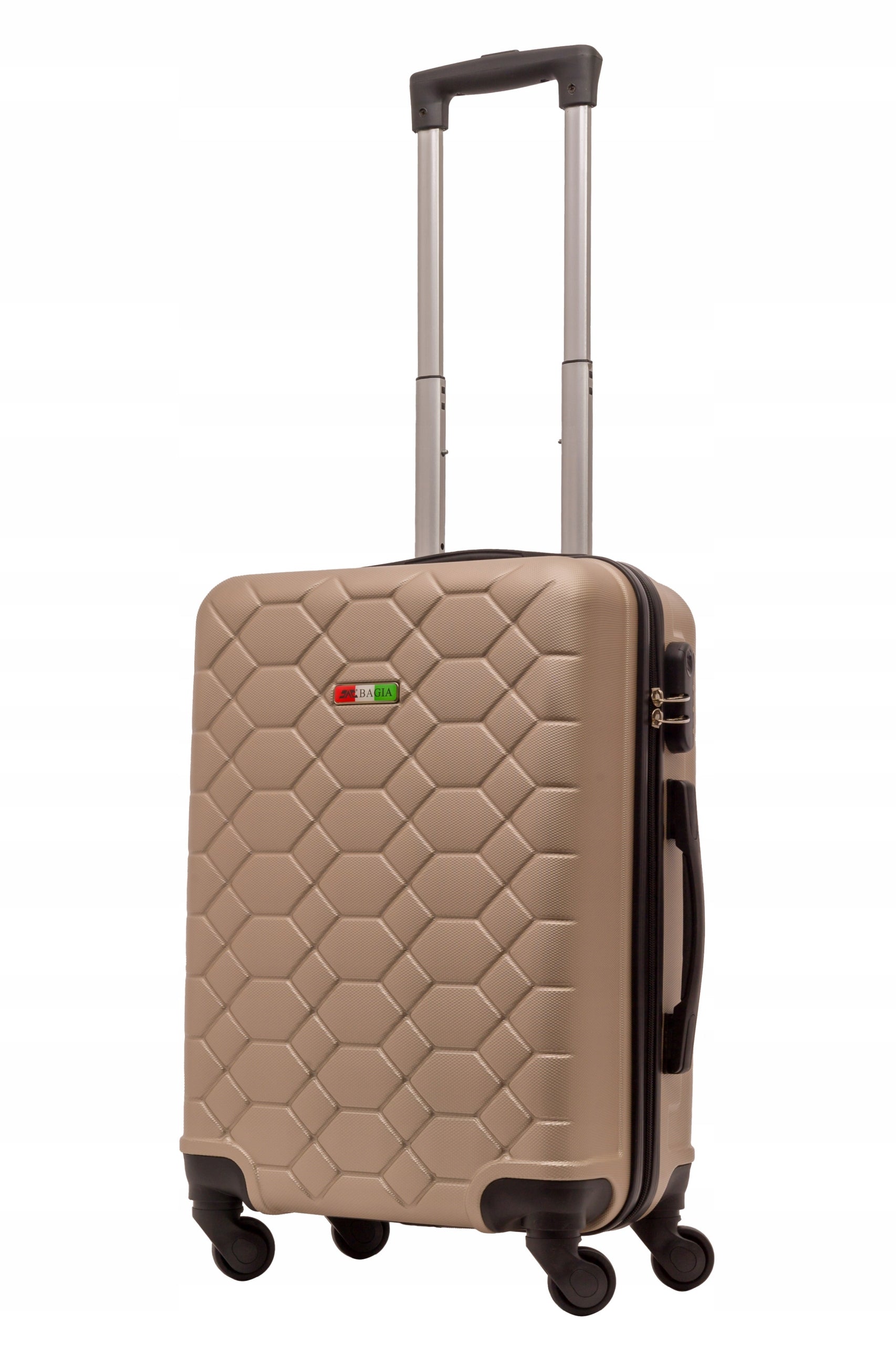 Cabin travel case Bagia Amsterdam 30l hard ABS 4 wheels colors Width (longer edge) 35 cm